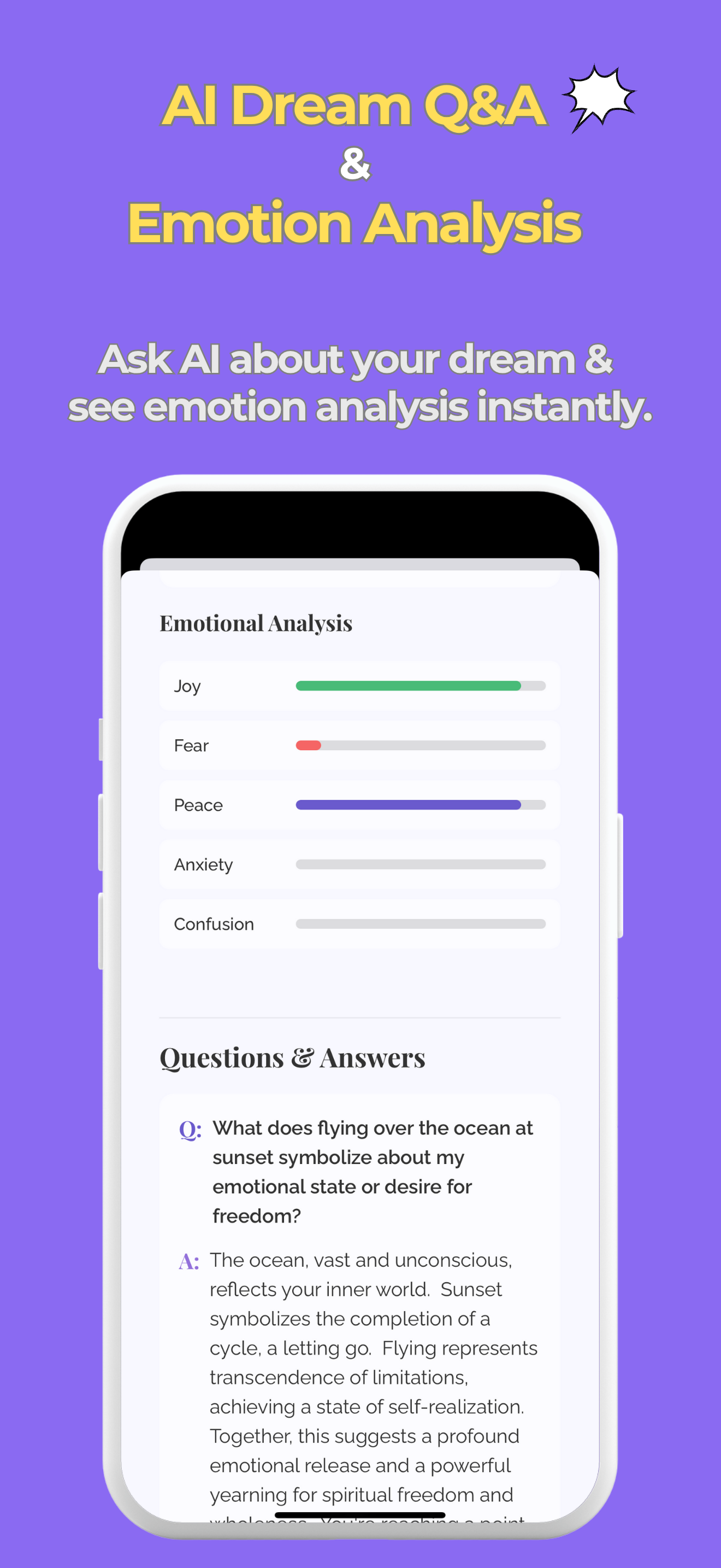 Lucidory in-app screenshot
